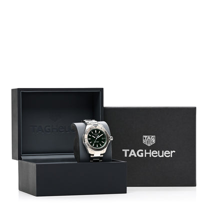 Tag Heuer Stainless Steel 40mm Aquaracer Professional 200 Solargraph Automatic Watch Green WBP1115 5 of 5