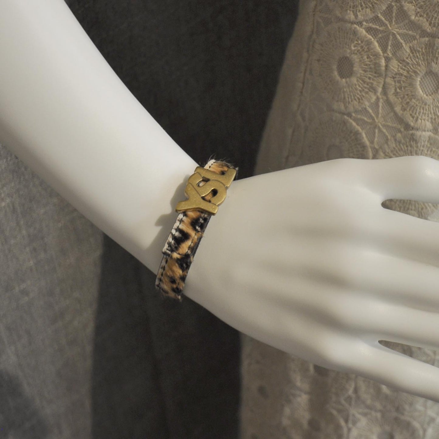 Leopard Pony Hair Bracelet