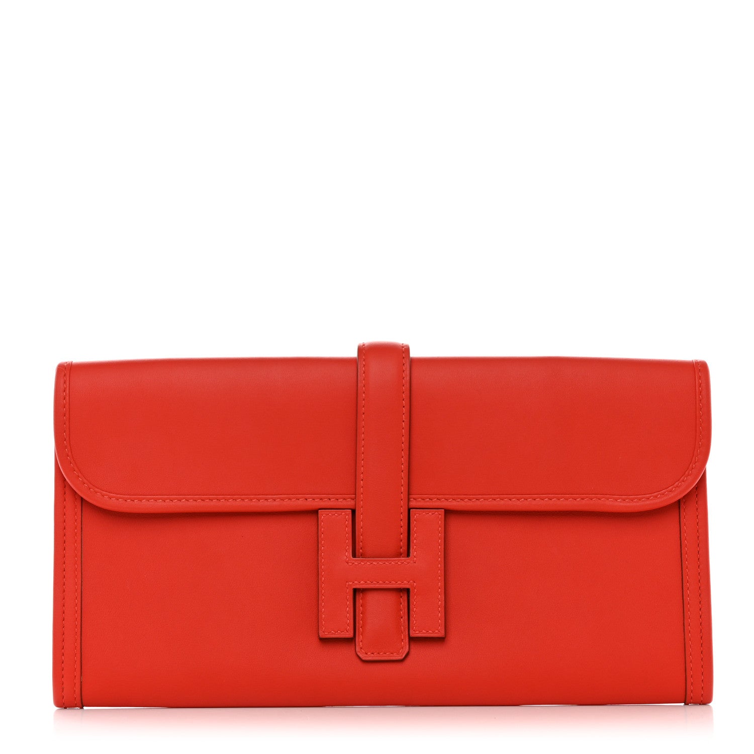 Hermes Swift Jige Elan 29 Clutch Capucine 1 of 6