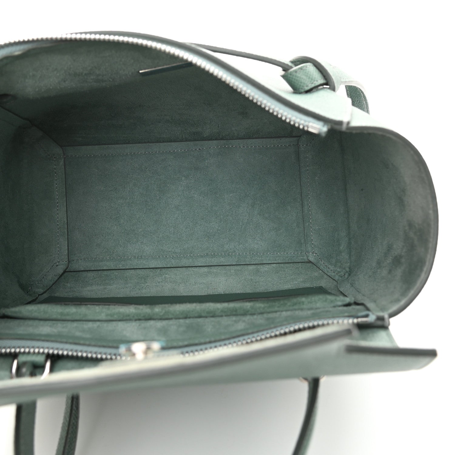Celine Grained Calfskin Micro Belt Bag Celadon 5 of 11