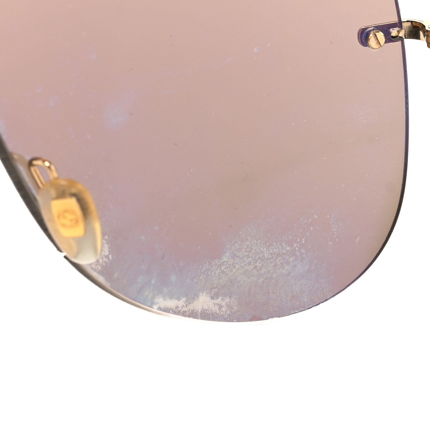 Gucci Metal Shield GG 4262/S Sunglasses Gold 8 of 8
