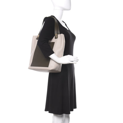Balenciaga Calfskin Pocket Tote M Taupe 2 of 9