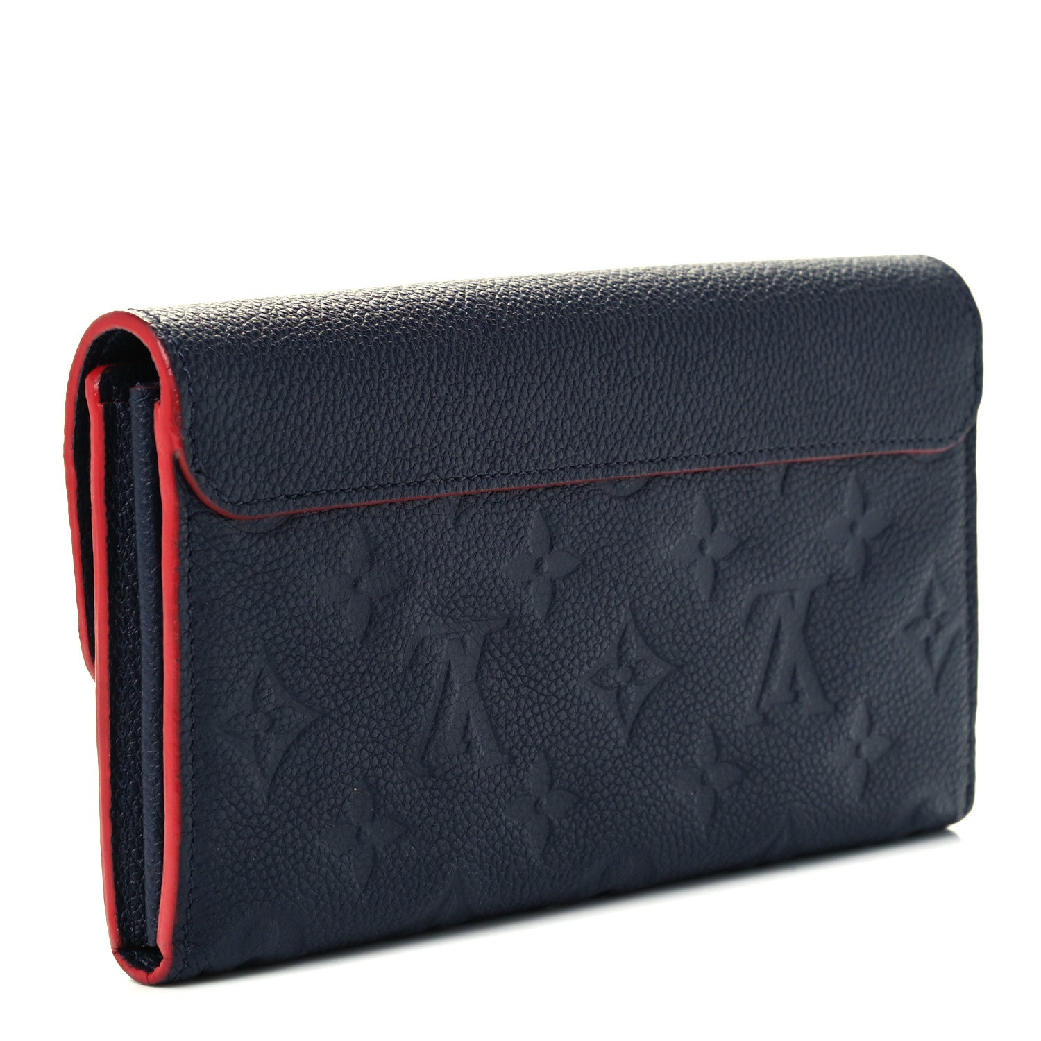 Louis Vuitton Empreinte Pont-Neuf Wallet Marine Rouge 3 of 10