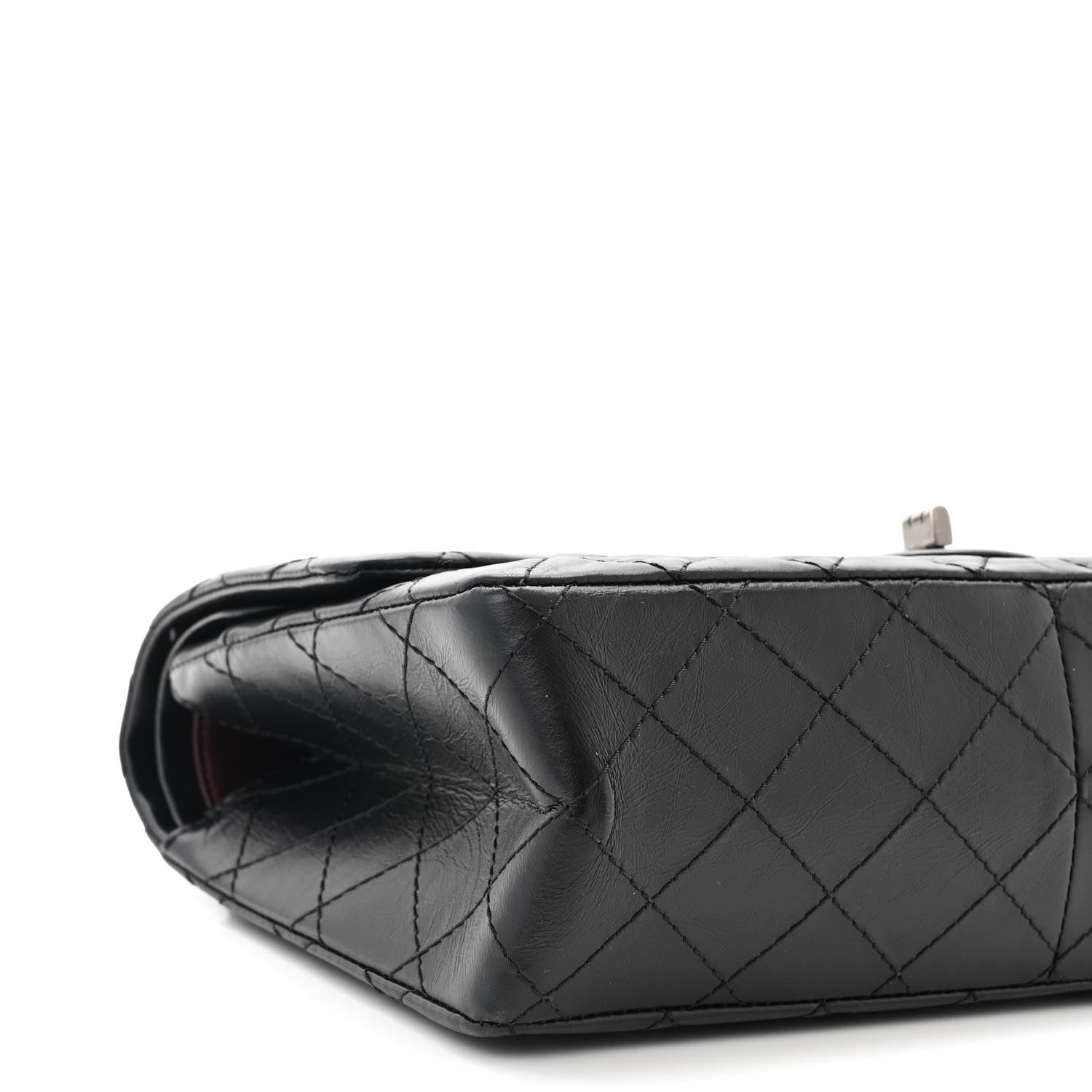 Chanel Aged Calfskin Quilted 2.55 Reissue 226 Flap Black 9 of 12