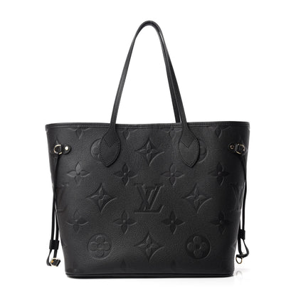 Louis Vuitton Empreinte Monogram Giant Neverfull MM Black 1 of 11