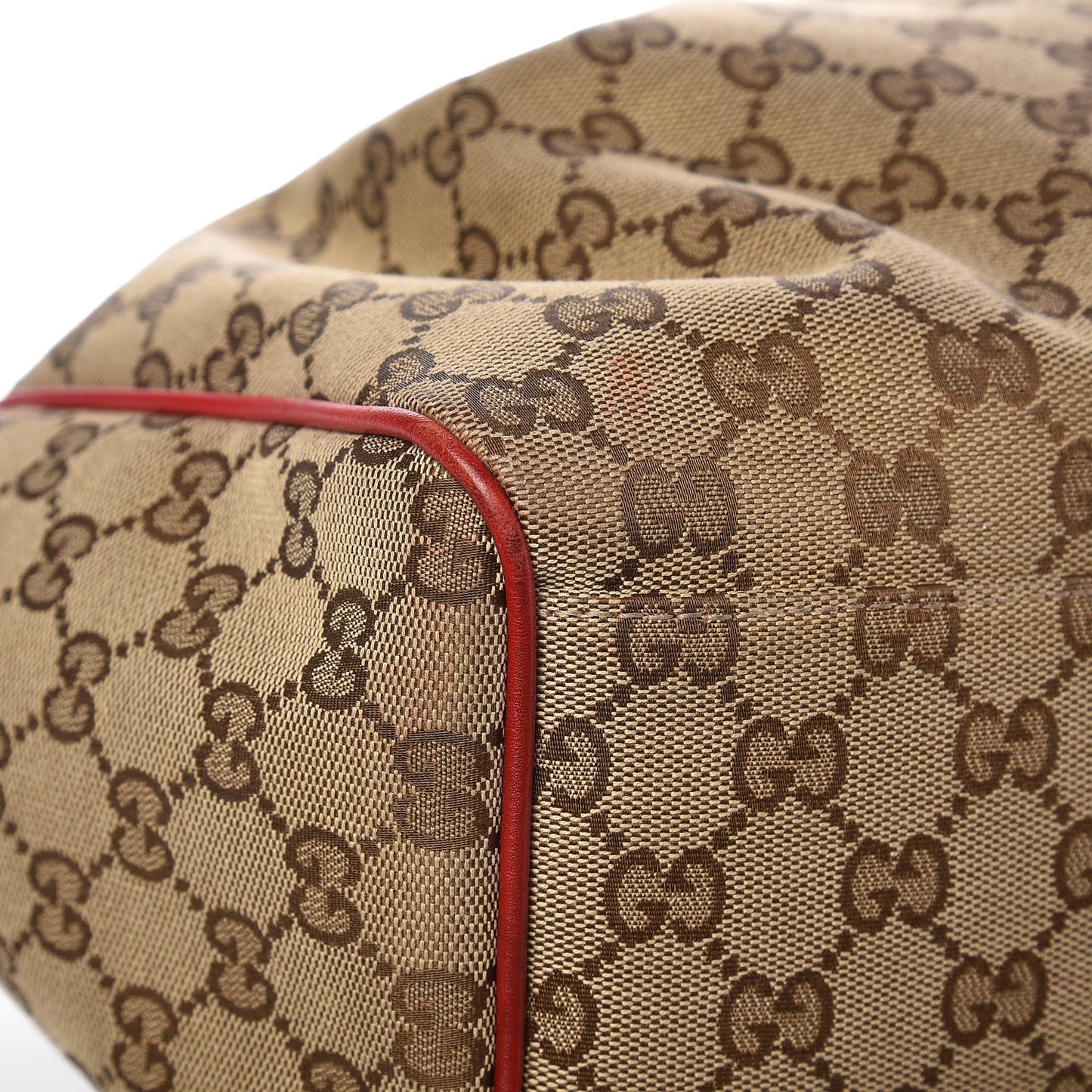 Monogram Medium Sukey Tote Red