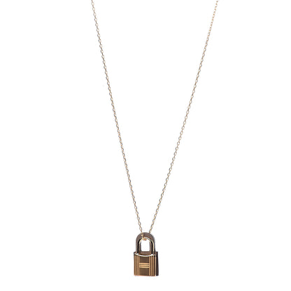 Hermes Swift O'Kelly Pendant Necklace Etain 1 of 7