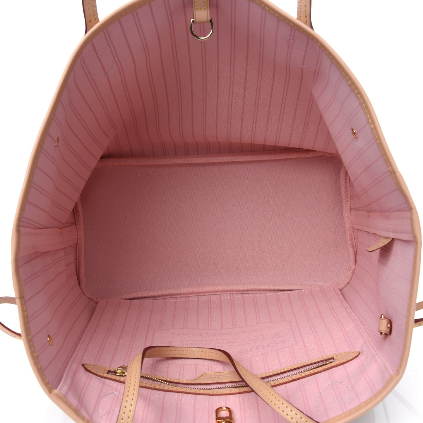 Damier Azur Neo Neverfull MM Rose Ballerine