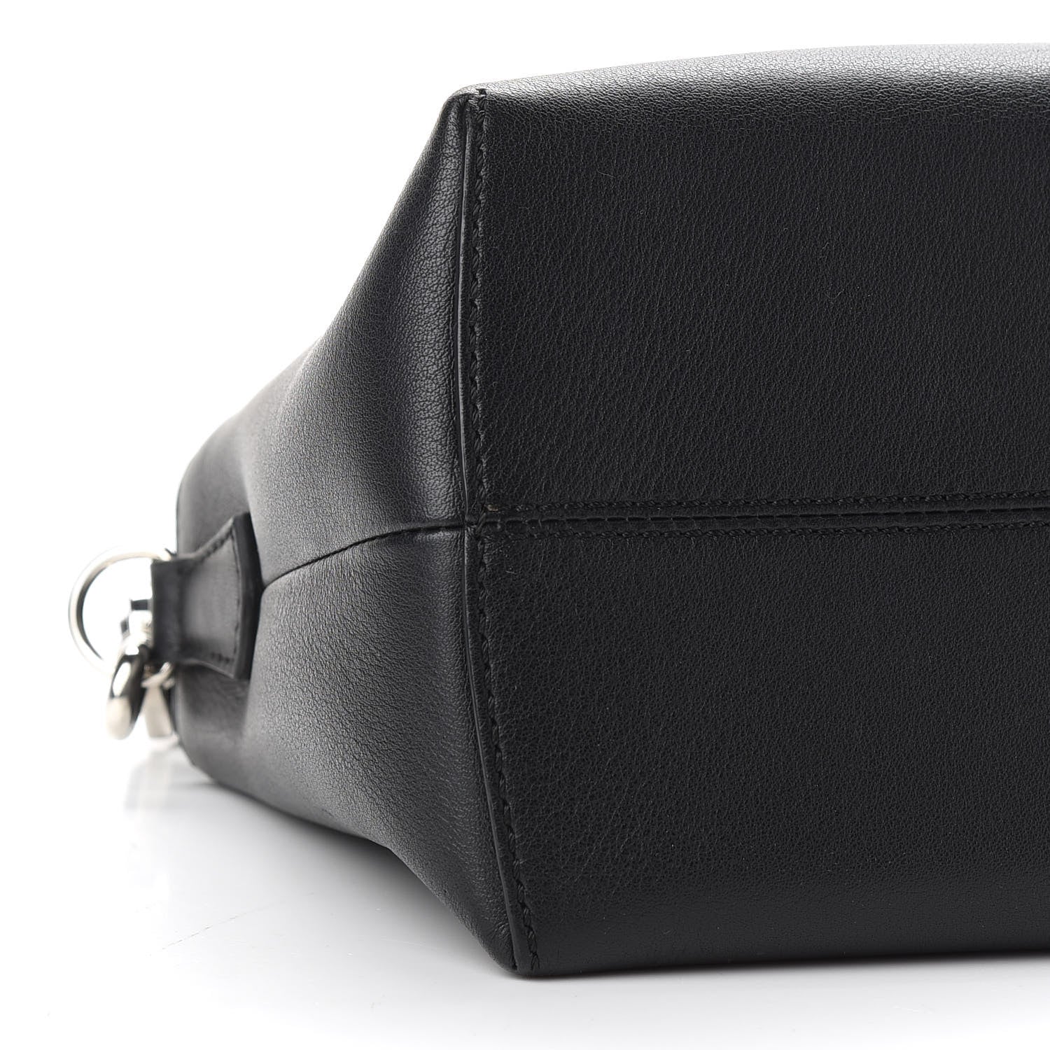Fendi Vitello Dolce Medium By The Way Boston Bag Black 9 of 10