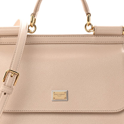 Dolce & Gabbana Dauphine Medium Miss Sicily Satchel Rose Carne 7 of 9