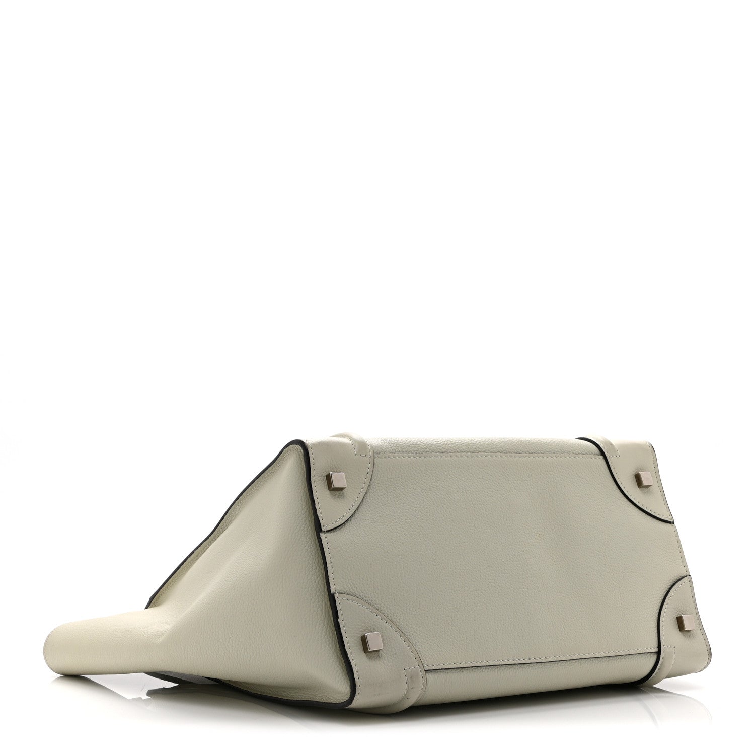 Celine Pebbled Calfskin Mini Luggage Dune 4 of 11