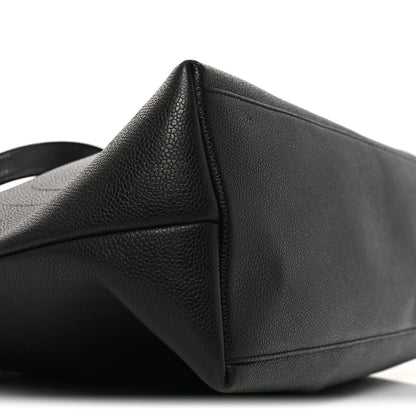 Chanel Caviar Large CC Shoulder Bag Black 8 of 9