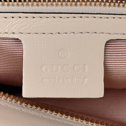 Gucci Vitello Palmellato Lux Arli Top Handle Bag White 7 of 12