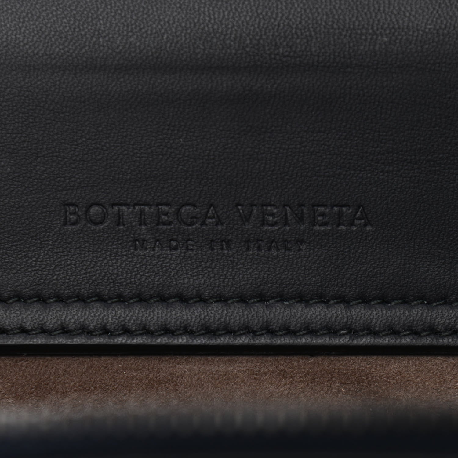 Bottega Veneta Nappa Intrecciato Shoulder Bag Black 5 of 9