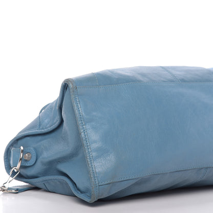 Balenciaga Agneau Giant 12 Silver Hardware Part Time Bleu Indigo 7 of 10