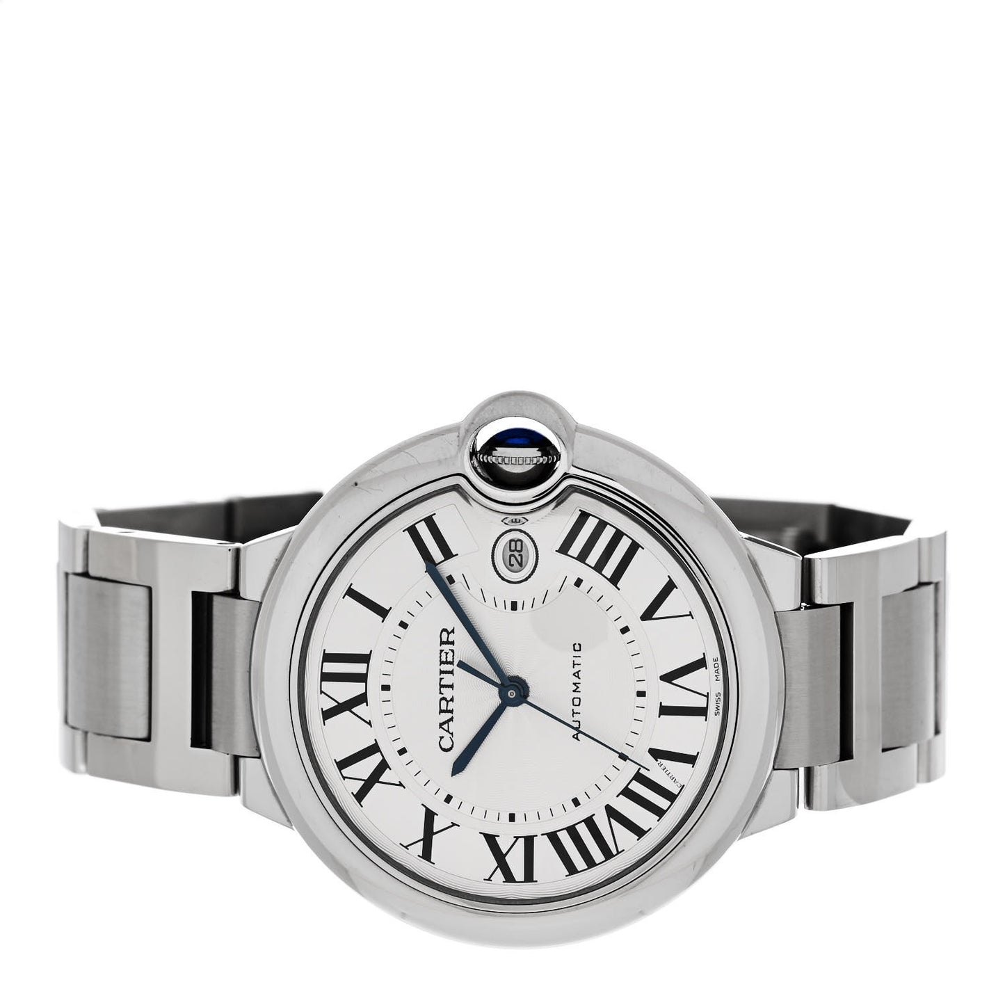 Stainless Steel 42mm Ballon Bleu De Cartier Automatic Watch