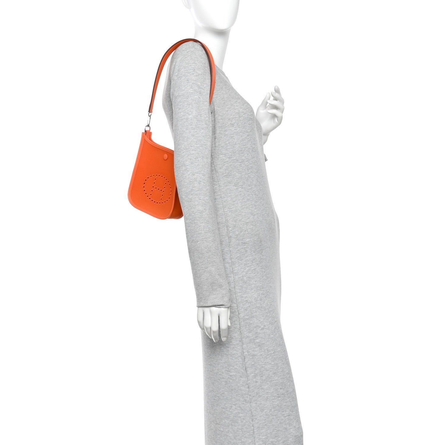 Hermes Toile Officier Swift Neo Evelyne TPM Orange 1902712