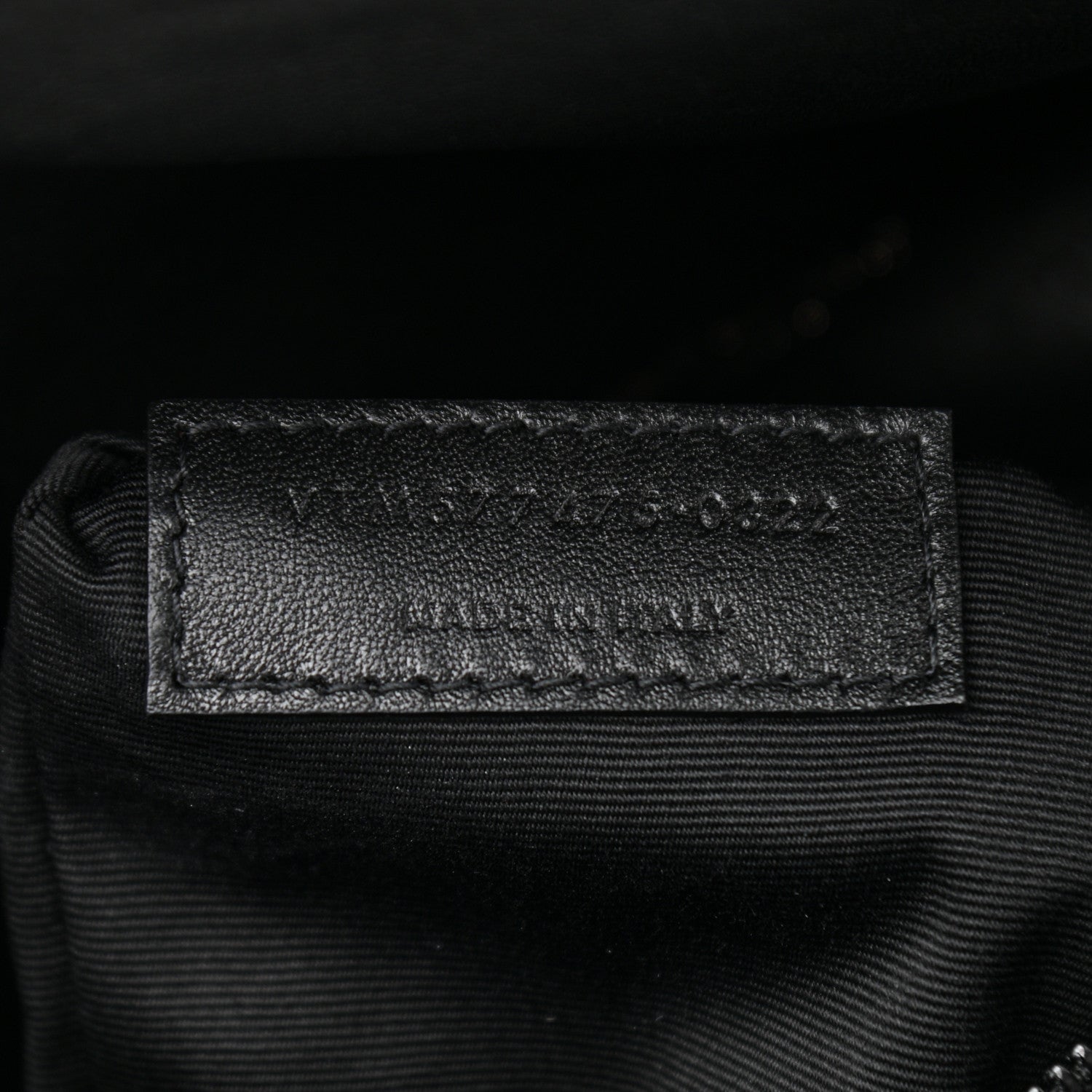 Saint Laurent Lambskin Quilted Medium Loulou Puffer Monogram Chain Satchel Black 8 of 11