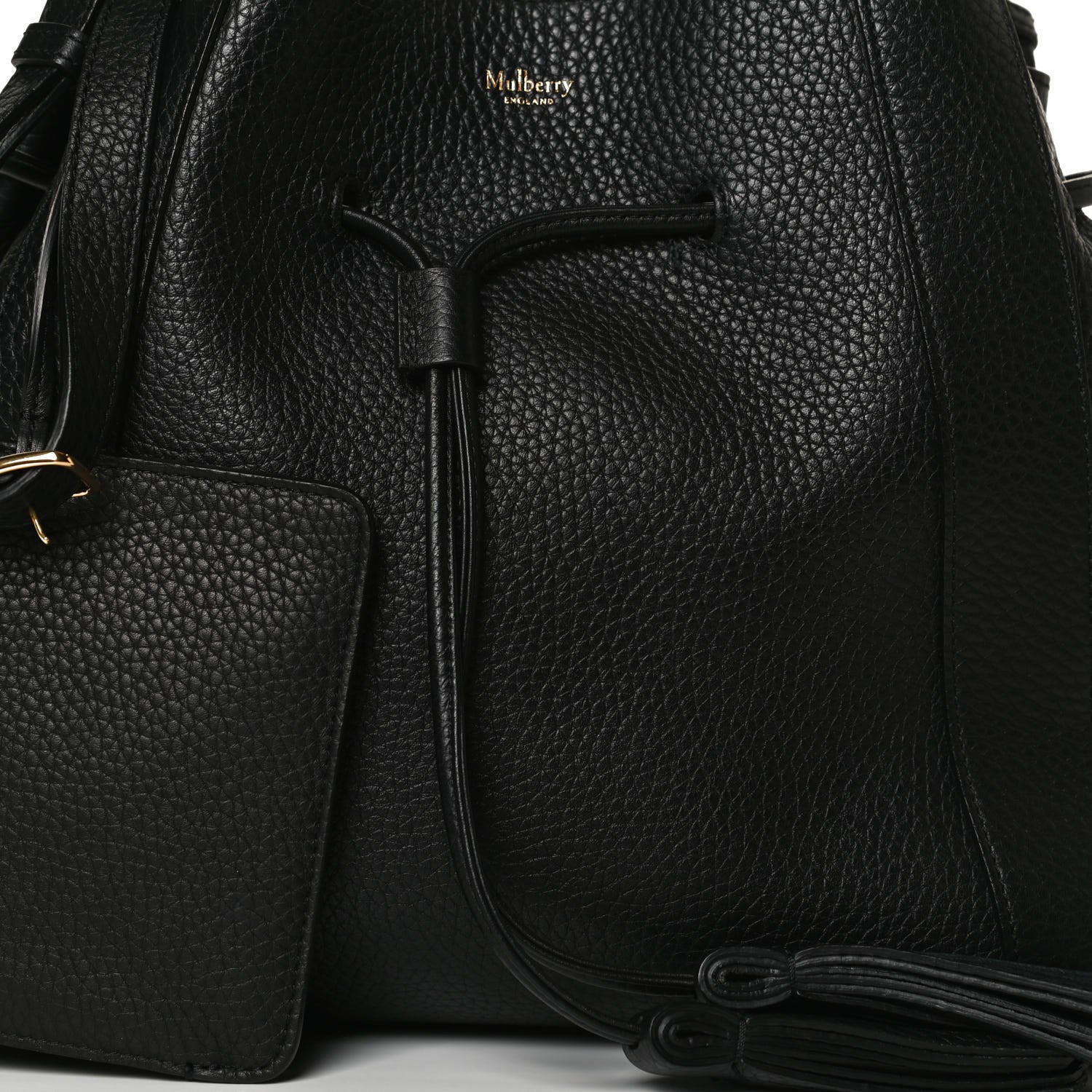 Mulberry Heavy Grain Calfskin Small Millie Tote Black 12 of 23