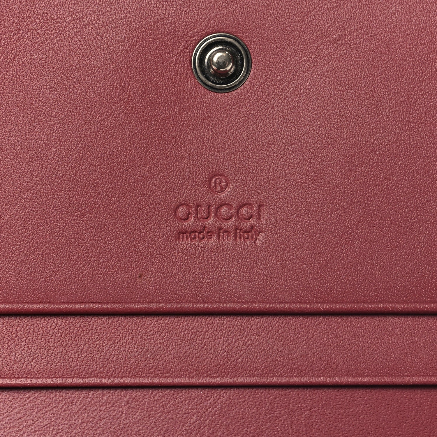 Gucci GG Supreme Monogram Blooms Card Case Beige Multicolor Dry Rose 6 of 8