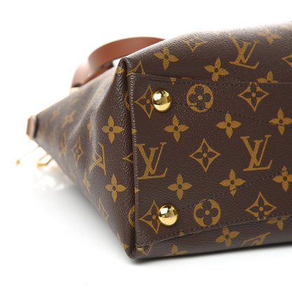Louis Vuitton Monogram V Tote MM Black 9 of 11
