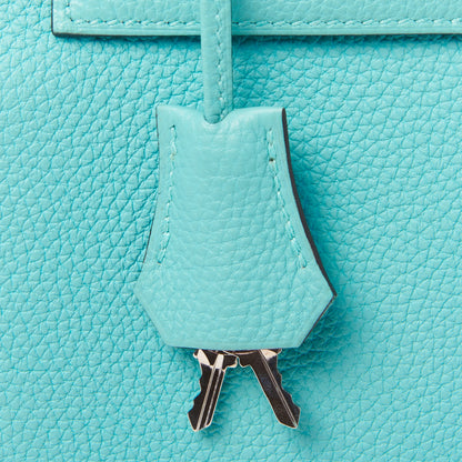 Hermes Togo Kelly Retourne 28 Bleu Atoll 28 of 31