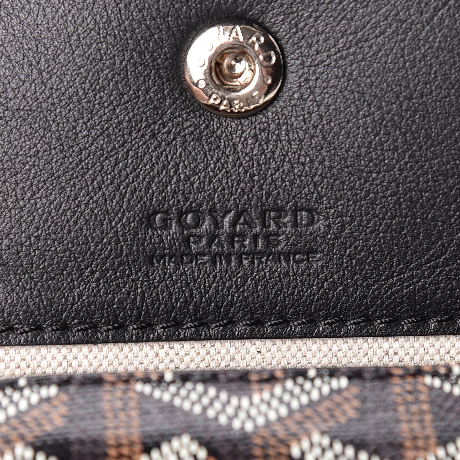 Goyard Goyardine Pouch Black 6 of 6
