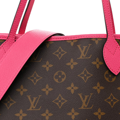 Louis Vuitton Monogram Inside Out Neverfull Bandouliere MM Rose Pondichery 11 of 16