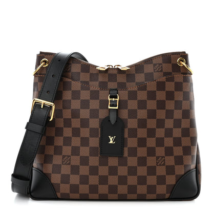 Louis Vuitton Damier Ebene Odeon MM Black 1 of 9