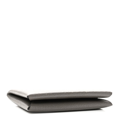 Hermes Epsom Calvi Card Case Gris Meyer 4 of 8