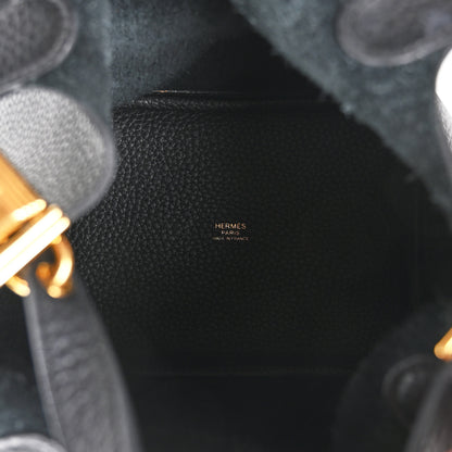 Hermes Taurillon Clemence Picotin Lock 18 PM Black Black 9 of 21
