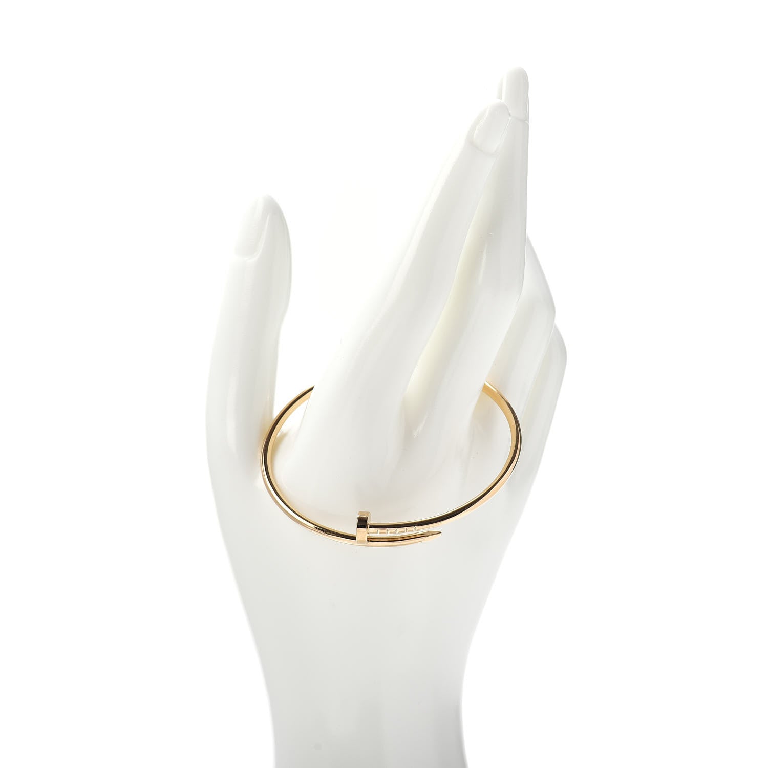 Cartier 18K Yellow Gold Small Juste Un Clou Bracelet 16 2 of 4