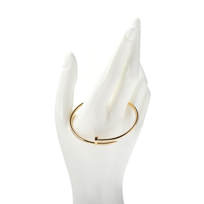 Cartier 18K Yellow Gold Small Juste Un Clou Bracelet 16 2 of 4