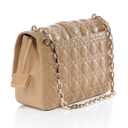 Christian Dior Lambskin Cannage Large Miss Dior Flap Beige 3 of 8