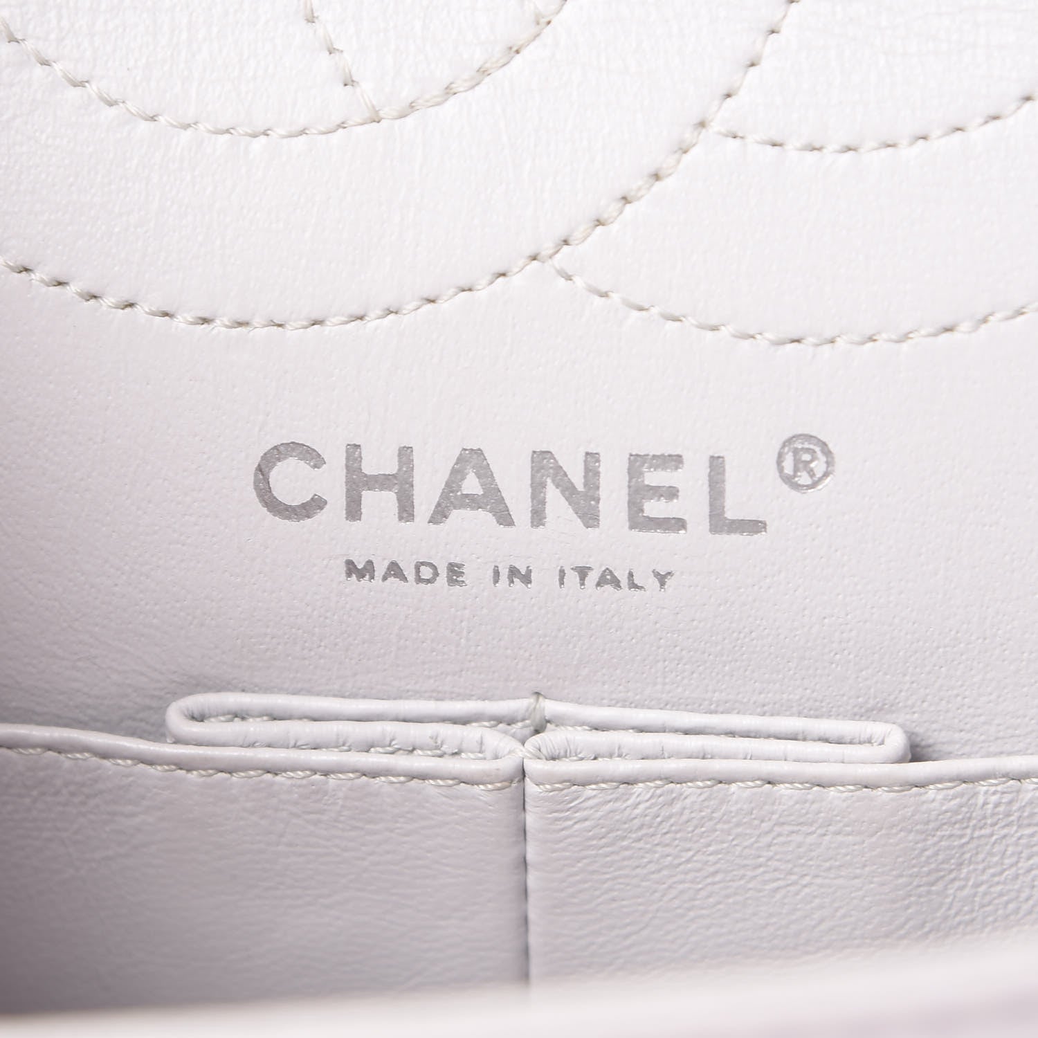Chanel Aged Calfskin Quilted 2.55 Reissue 225 Flap Light Grey 6 of 16