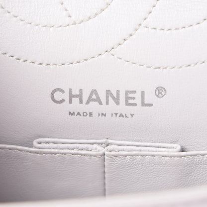 Chanel Aged Calfskin Quilted 2.55 Reissue 225 Flap Light Grey 6 of 16