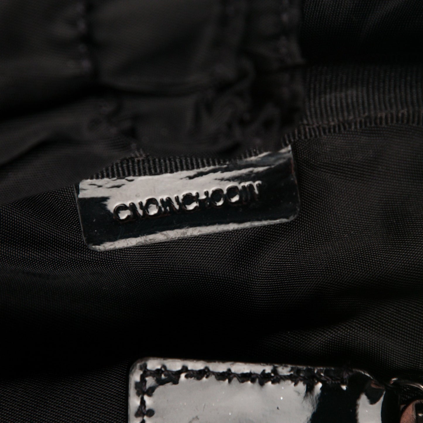 Supernova Check Diaper Bag Black