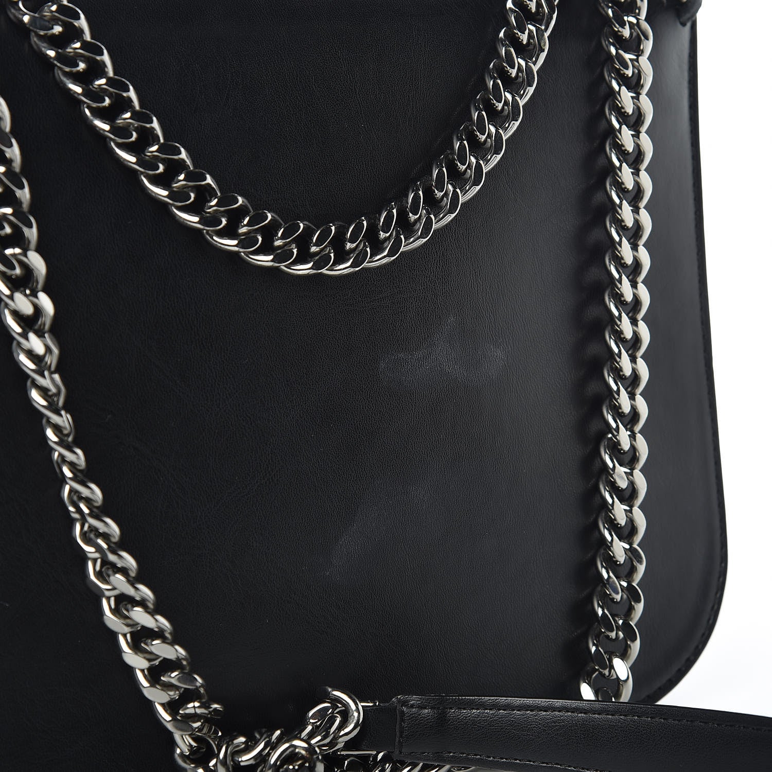 Stella McCartney Eco Alter Nappa Medium Falabella Box Shoulder Bag Black 10 of 11