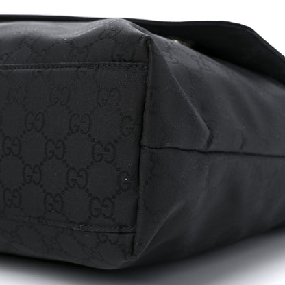 Gucci Nylon Monogram Messenger Bag Black 12 of 12