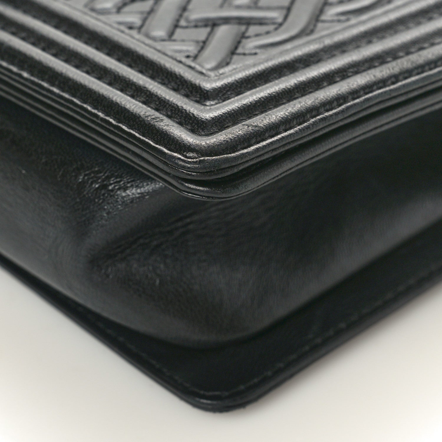 Chanel Lambskin Medium Celtic Boy Flap Black 10 of 11