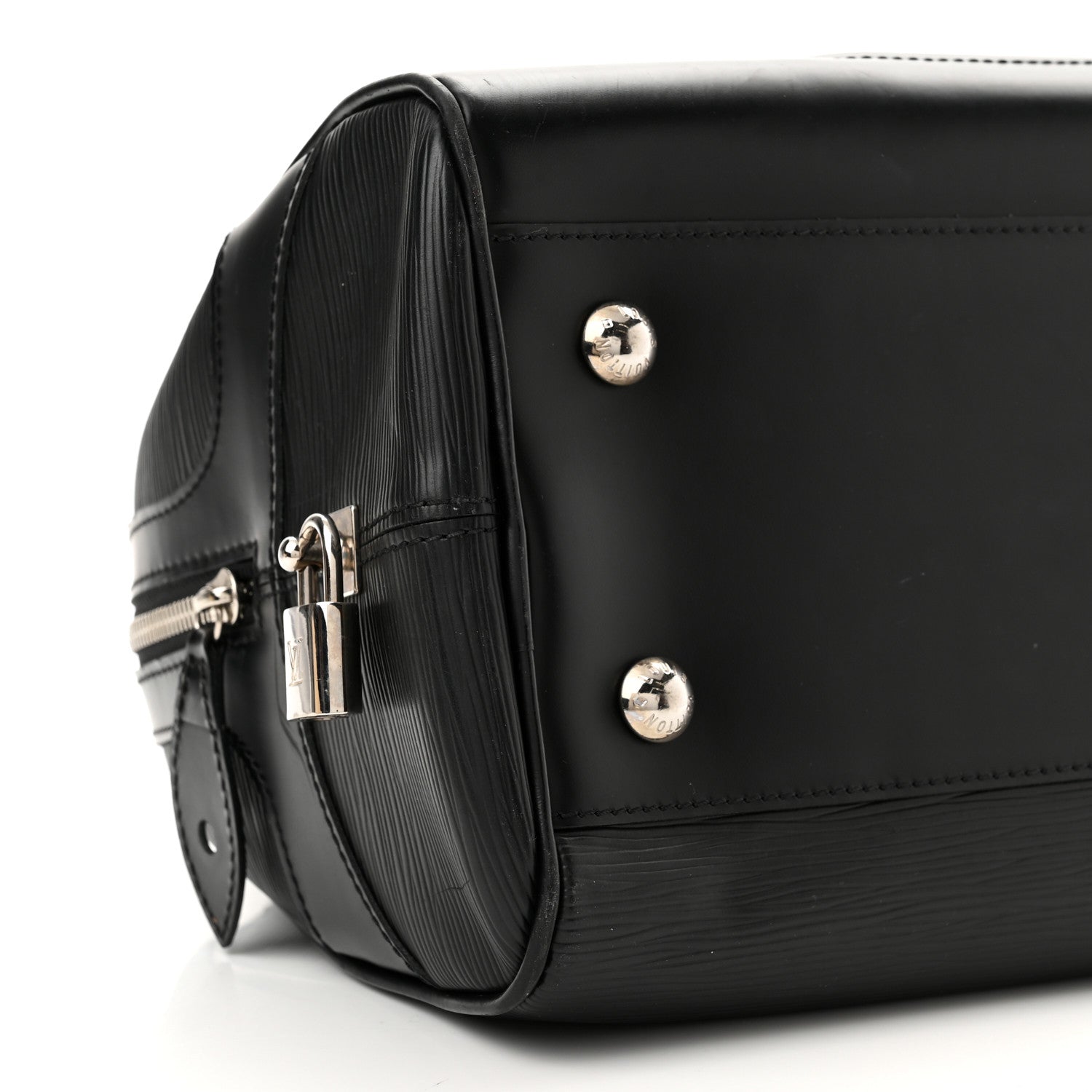 Louis Vuitton Epi Bowling Montaigne GM Black 8 of 9