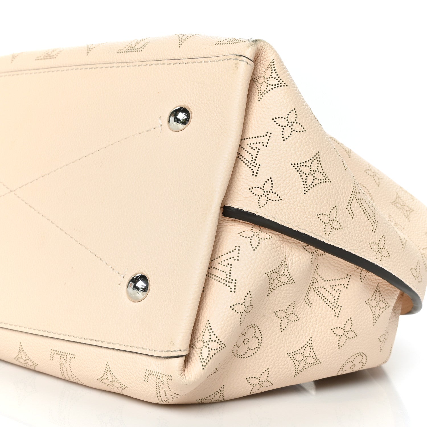 Louis Vuitton Mahina Carmel Hobo Creme 8 of 9