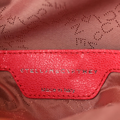 Stella McCartney Shaggy Deer Quilted Mini Falabella Backpack Pink Fluo 6 of 9