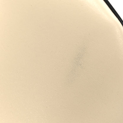 Saint Laurent Calfskin Kiss 105 Slingback Pumps 37 Egg Shell 12 of 14