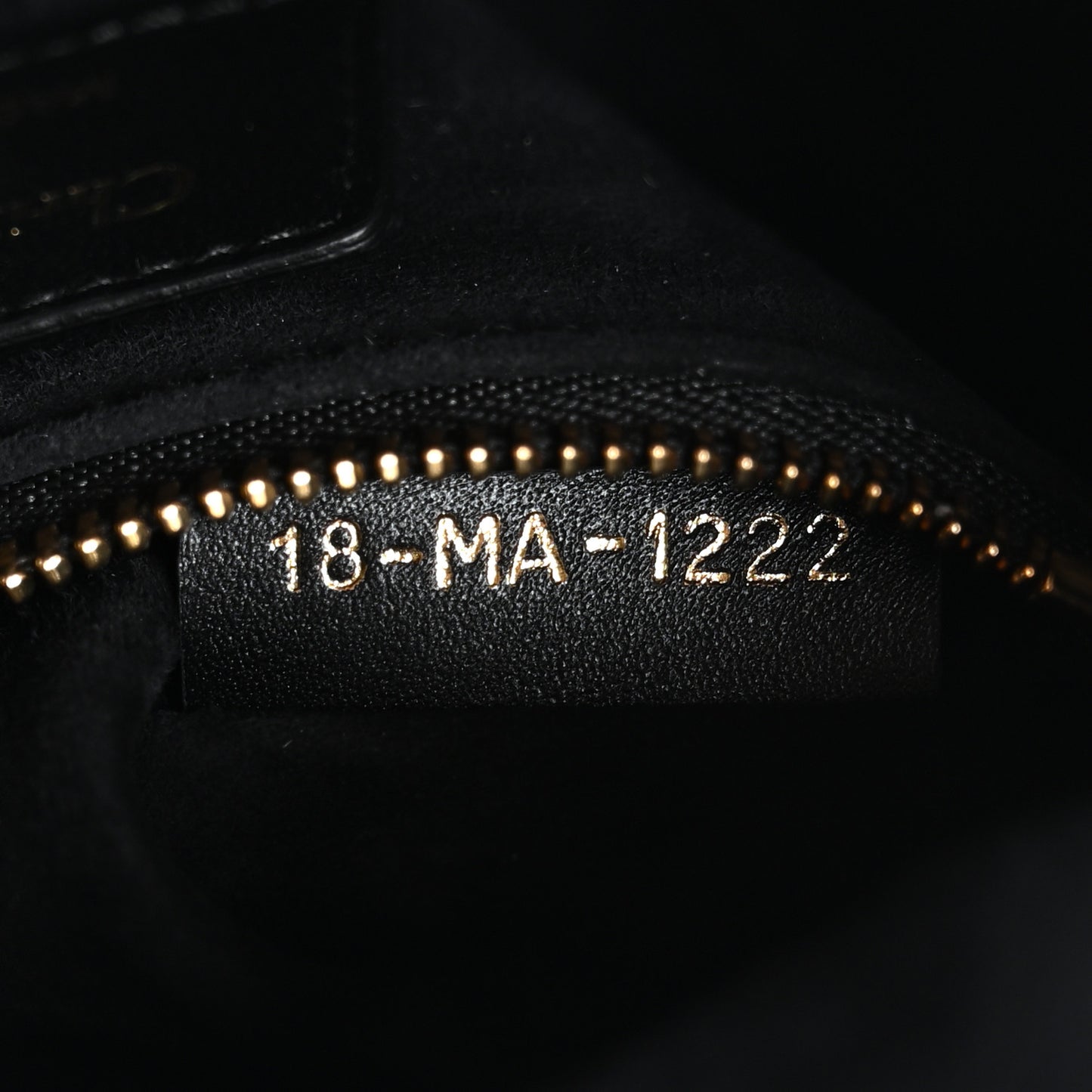 Lambskin Cannage Mini Lady Dior Black
