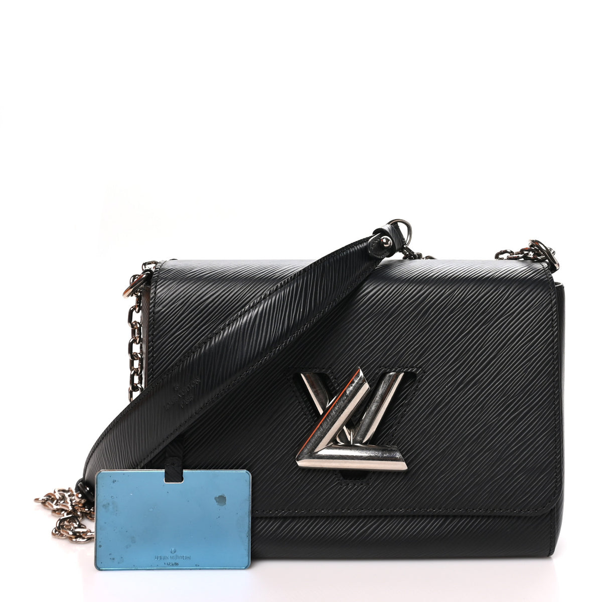Louis Vuitton Epi Twist Shoulder Bag MM Black 3 of 10