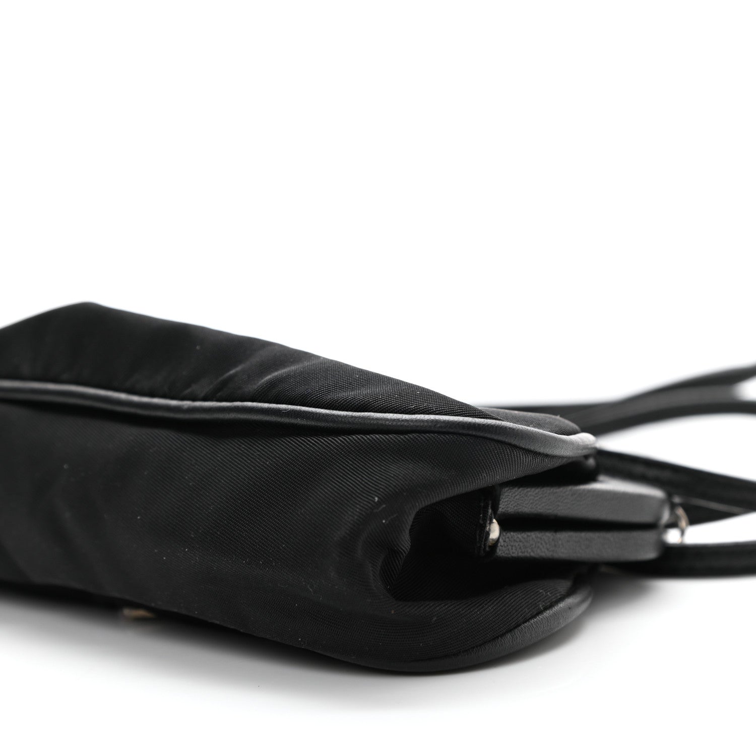 Prada Tessuto Nylon Crossbody Bag Black 9 of 11