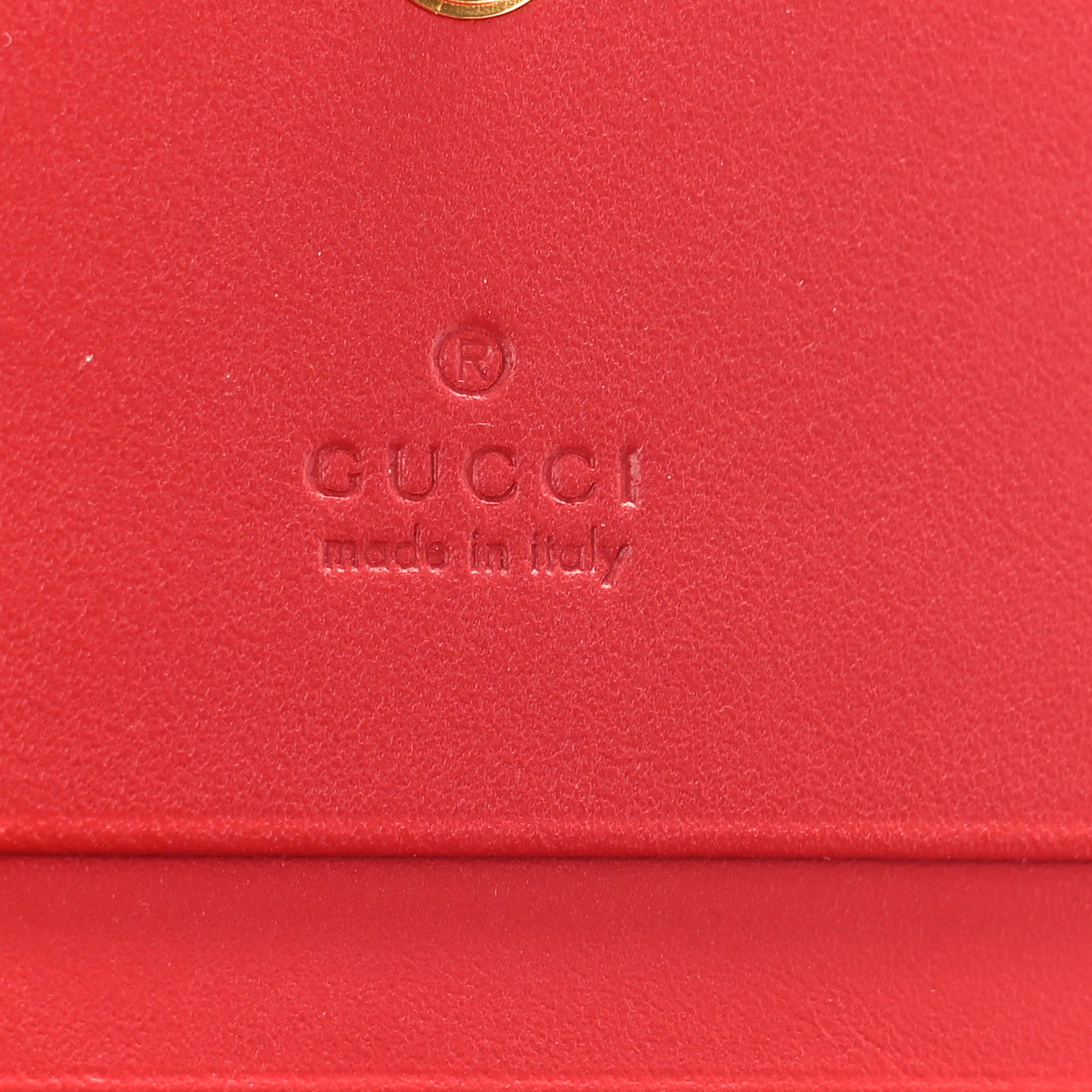 Gucci GG Supreme Monogram Bosco Patch Card Case Wallet Beige 6 of 8