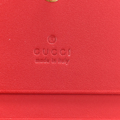 Gucci GG Supreme Monogram Bosco Patch Card Case Wallet Beige 6 of 8