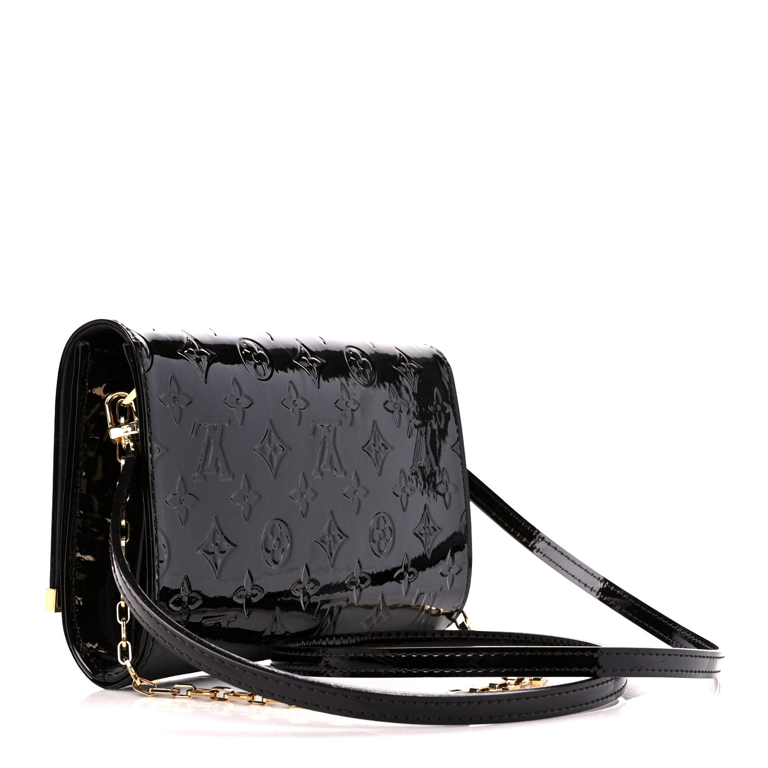 Louis Vuitton Vernis Ana Clutch Amarante 2 of 12